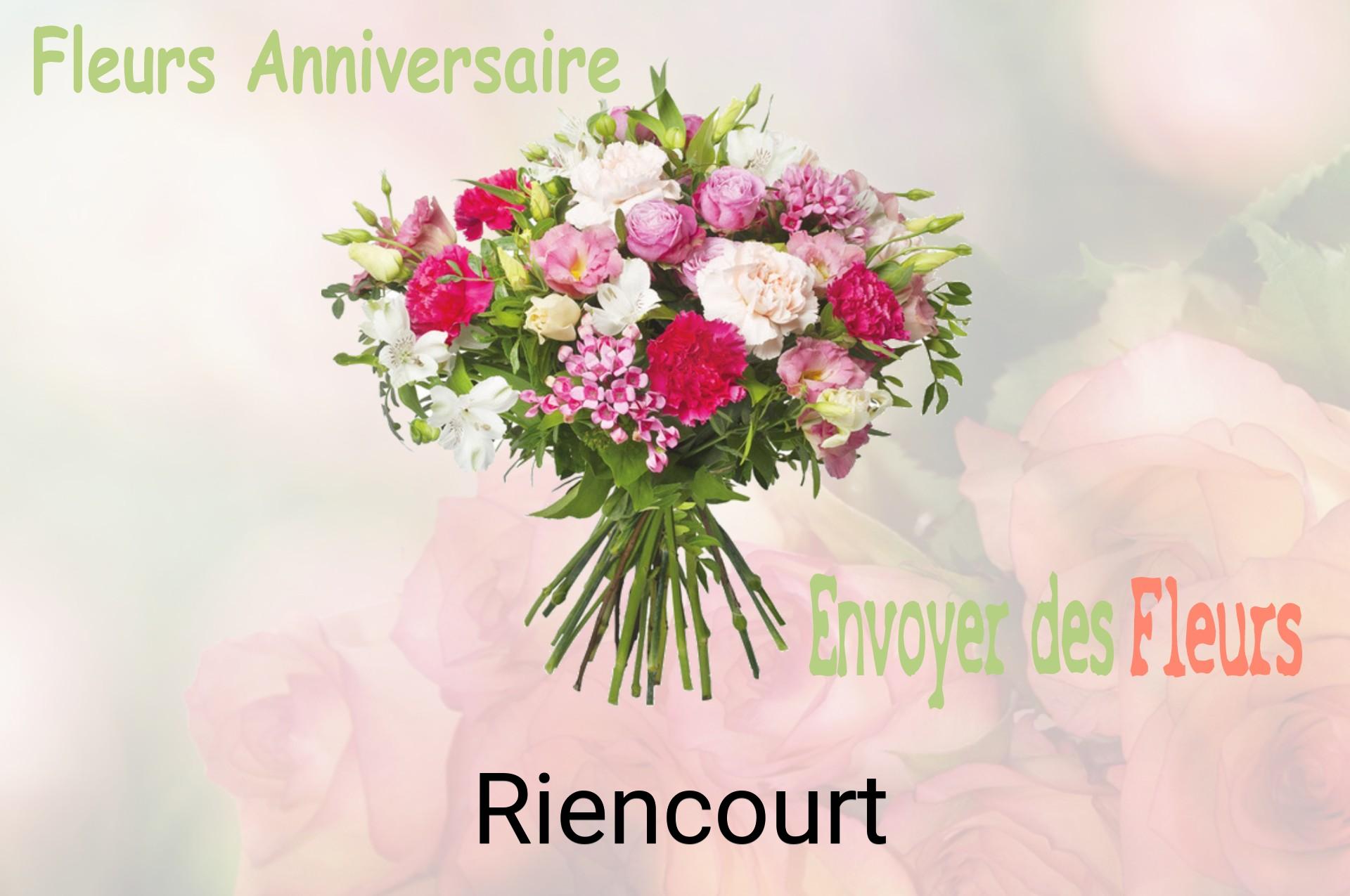 Bouquet de fleurs d’anniversaire livré à Riencourt